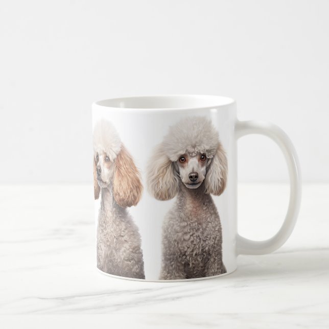 Poodle ama caneca de café (Direita)