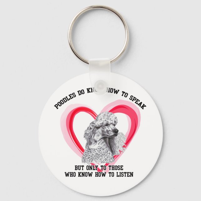 Poodle Chaveiro (Frente)