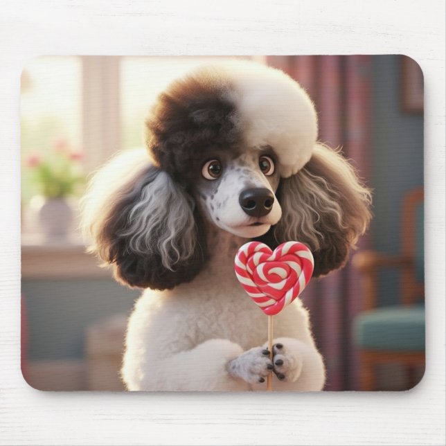 Poodle Mousepad (Frente)