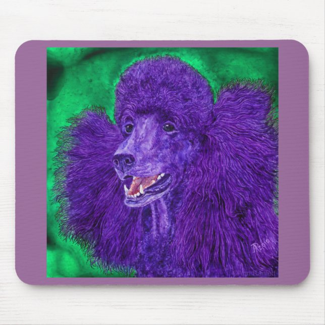 Poodle Mousepad - "Beau" (Frente)