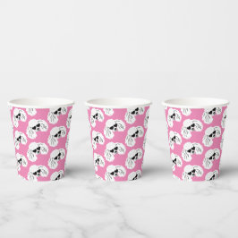 Poodle Pattern Cute Pink
