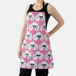 Poodle Pattern Cute Pink