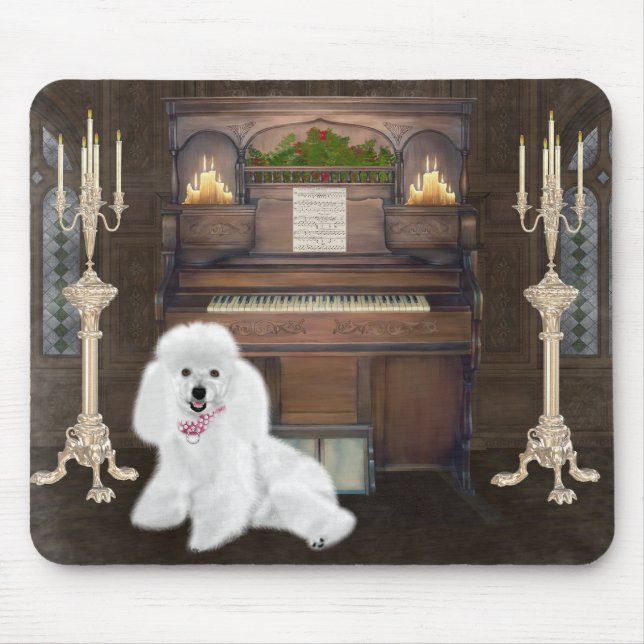 Poodles Rock! Mousepad (Frente)