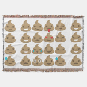 poop emoji lança cobertor
