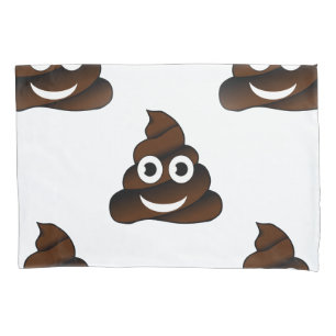 poop engraçado emoji travesseiro pillowcase