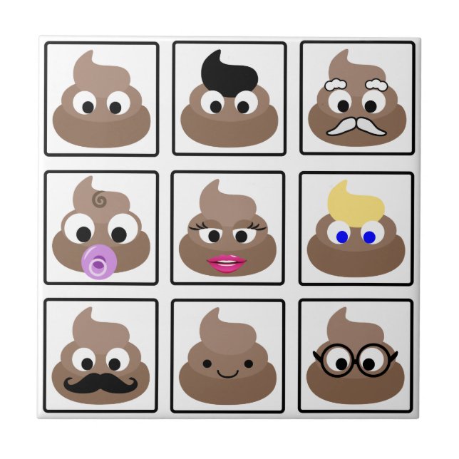 Poop Muitos Rostos (Frente)