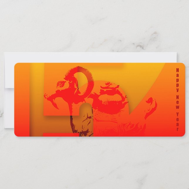 Pop 2015 Ram Ovino Ano - Convite (Frente)