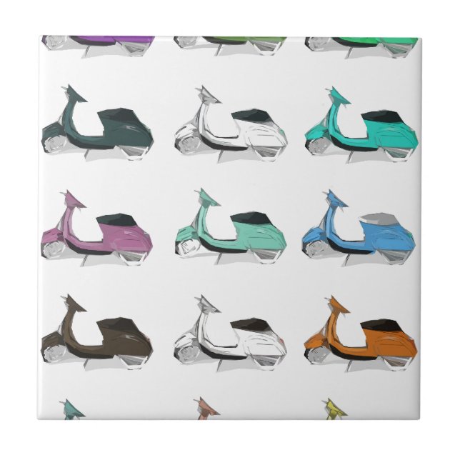 Pop art de Lambretta (Frente)