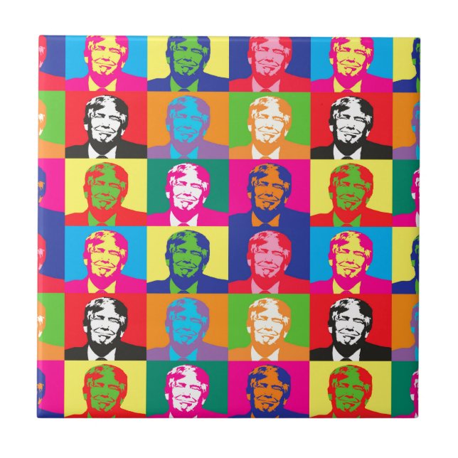 pop art donald trump (Frente)