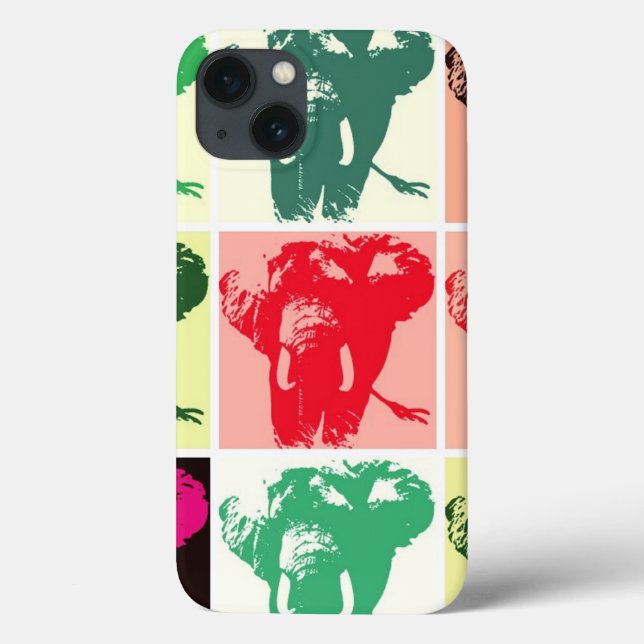 Pop Art Elephants (Verso)