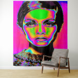 Pop Art Fashion Tapeçaria<br><div class="desc">Uma obra de arte olhando para a moda e a arte Pop</div>