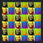 Pop Art Geronimo Poster - Símbolo de Liberdade e P<br><div class="desc">Estilo de Arte pop Icônico Imagens Pessoas Históricas - Impressão de Arte do Guerreiro da Liberdade - Chefe da Tribo Indiana Geronimo</div>