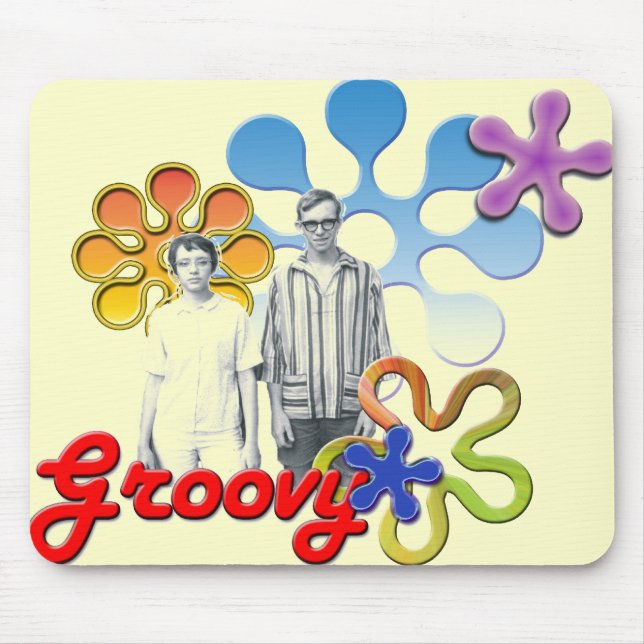 Pop art Groovy Mousepad (Frente)