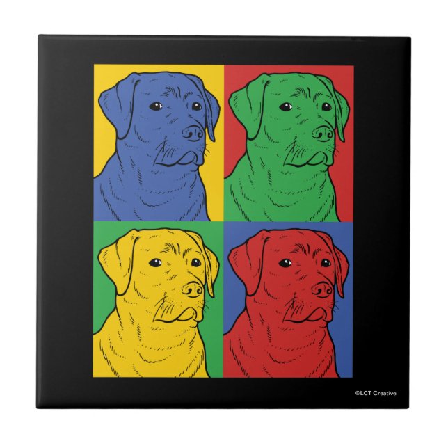 Pop Art Labrador Retriever (Frente)