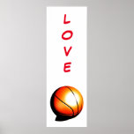 Pop Art Love Basball Doce Poster<br><div class="desc">Posters Motivacionais Esporte - Fotografia de Basquete - Arte Computacional</div>