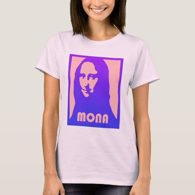 Pop Art Mona Lisa - Camisa (Frente)