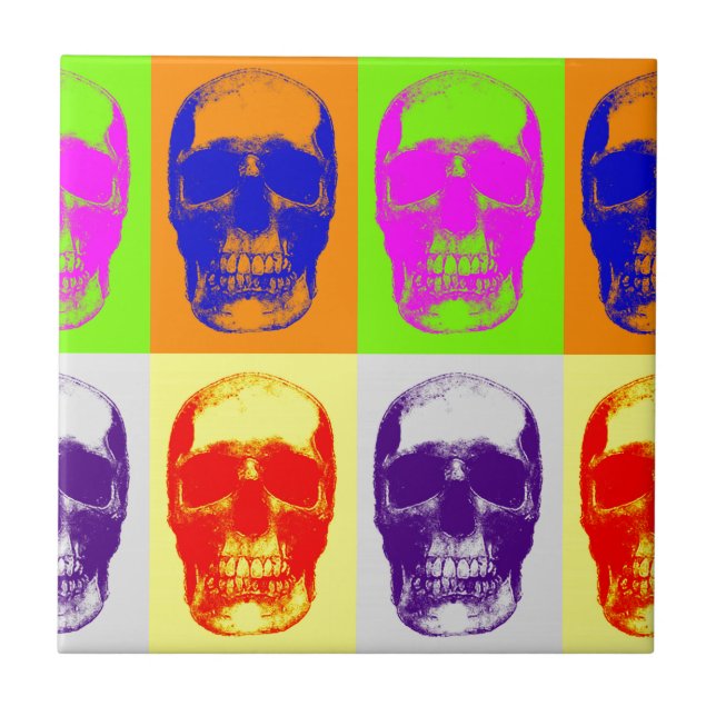 Pop Art Skull (Frente)