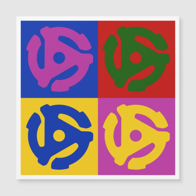 Pop Art Vinil Record 45 RPM Insert (Frente)