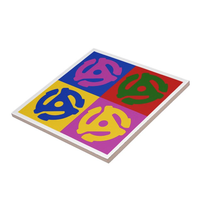 Pop Art Vinyl Record 45 RPM Insert (Lateral)