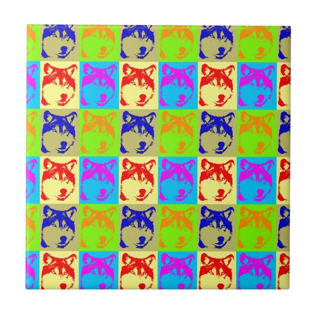 Pop Art Wolf Eyes (Frente)