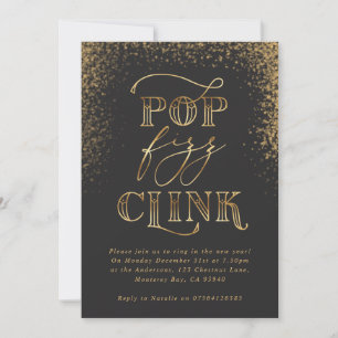 pop clink gaseificado convite para festa de féria
