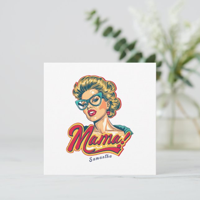 Pop da Mãe Personalizada Art 2 (Em pé/Frente)