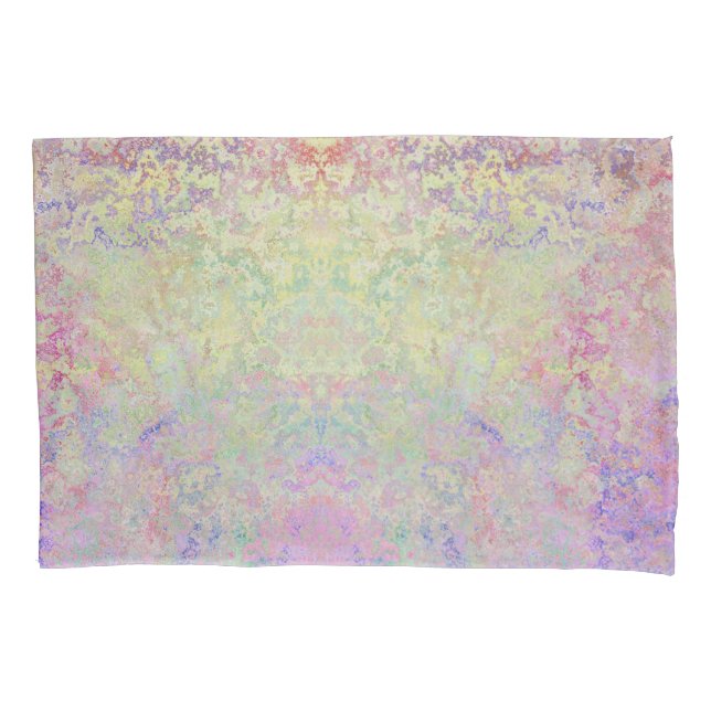 Pop de Abstrato de Tinta Colorida de Pastel (Frente)