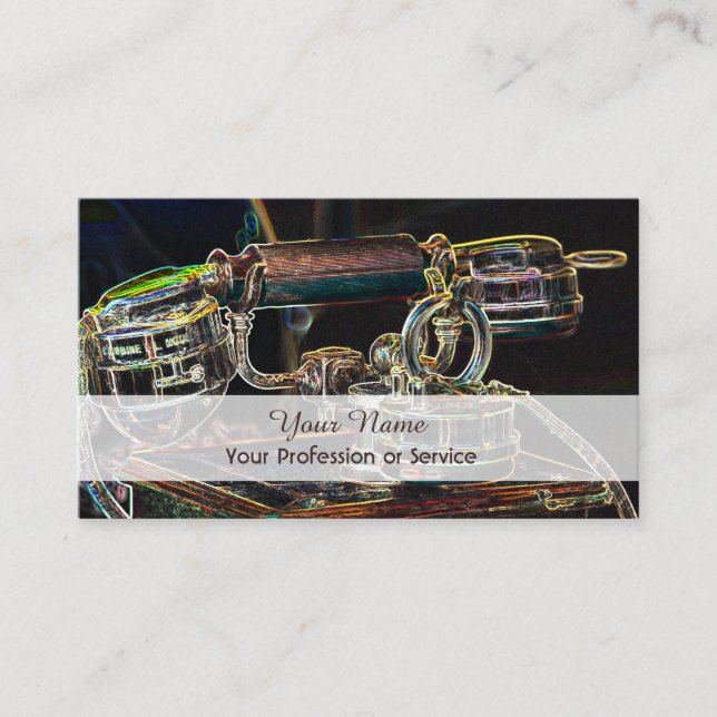 Pop de Nova-Arte Elegante para Cartão de visita de (Frente)