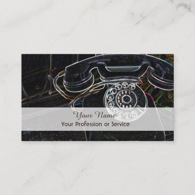 Pop de Nova-Arte Elegante para Cartão de visita de (Frente)