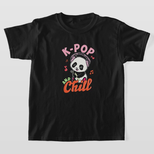 Pop e Camisa Engraçada - Anime Bonito Panda T s (Postura )