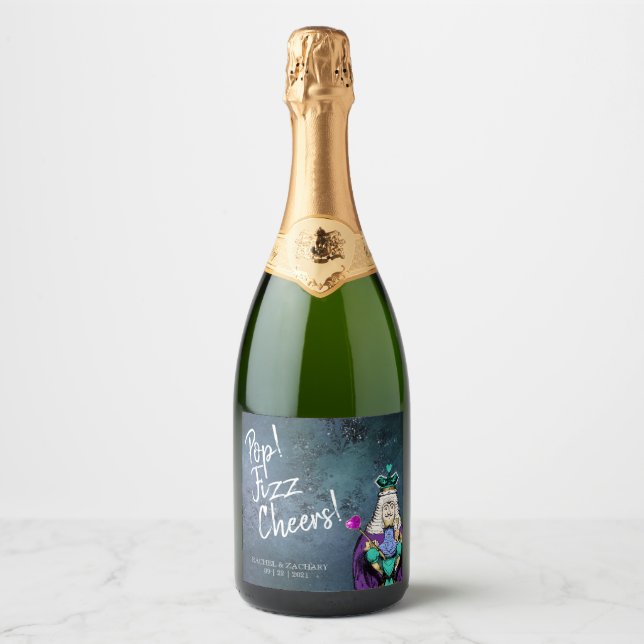 Pop Fizz Cheers Blue Alice no Casamento das Maravi (Frente)