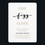 Pop Fizz Clink | Convite para Festas de Férias<br><div class="desc">Para mais cores e estilos,  visite nosso compro!</div>