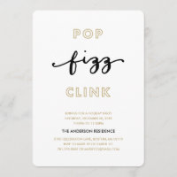 Pop Fizz Clink | Convite para Festas de Férias