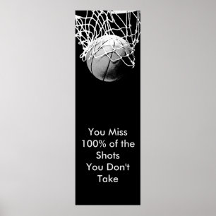Pop Motivation Quote Basball Poster