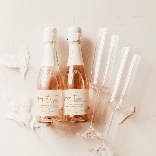 Pop Quando Ela Pop O Favor Do Chá de fraldas, Abób (Criador carregado)