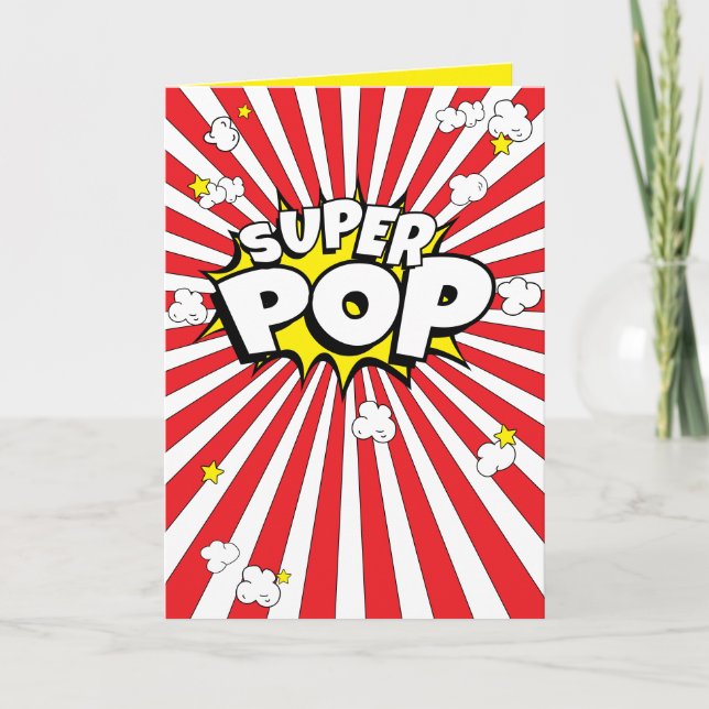 POP SUPER! Diversão, Corny, Cartão de Vazio Pun De (Frente)