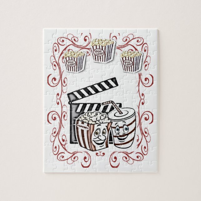 Popcorn Jigsera Quebra-cabeça (Vertical)