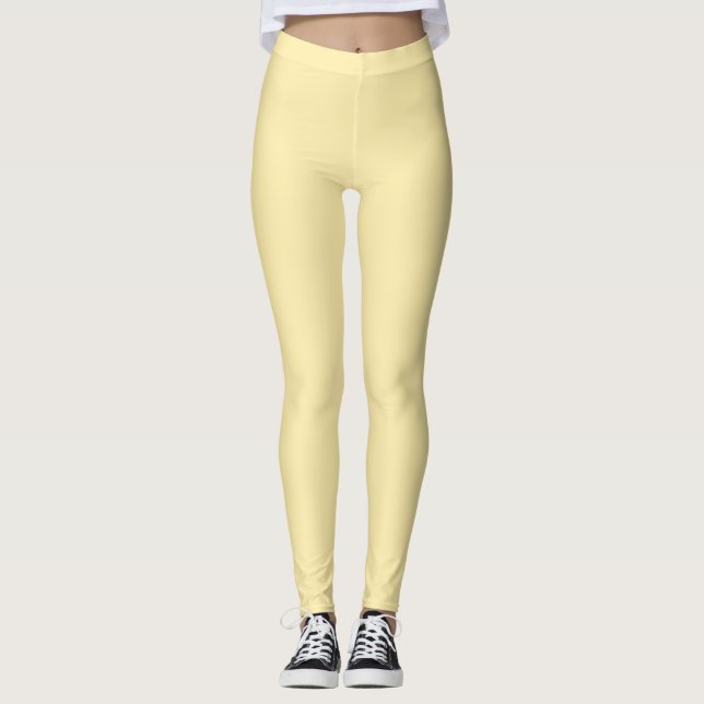 POPCORN - Leggings de tendências de moda de cores  (Frente)