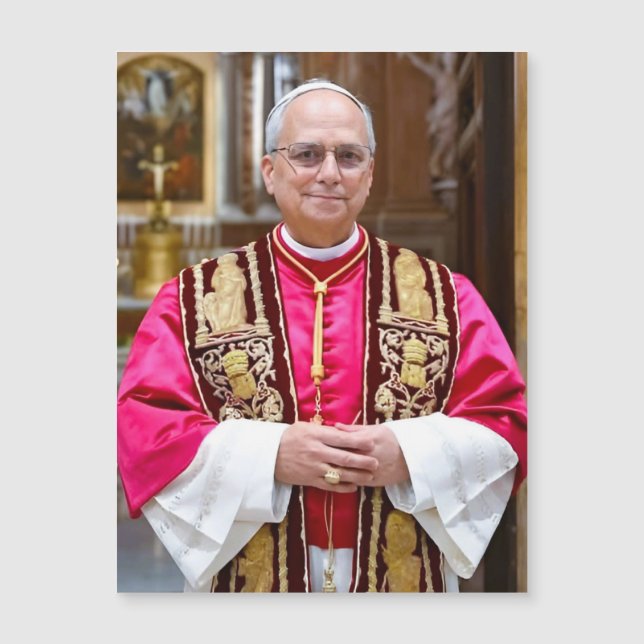 Pope Leo XIV portrait  (Frente)