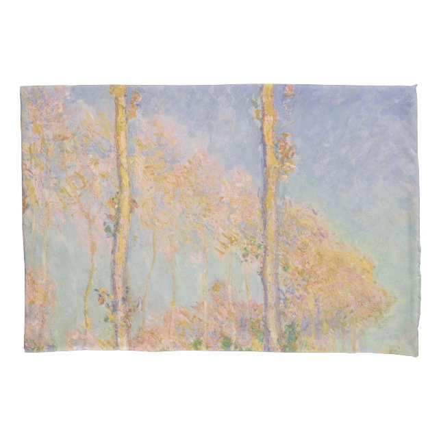 Poplars, impressionist landscape, Claude Monet (Frente)