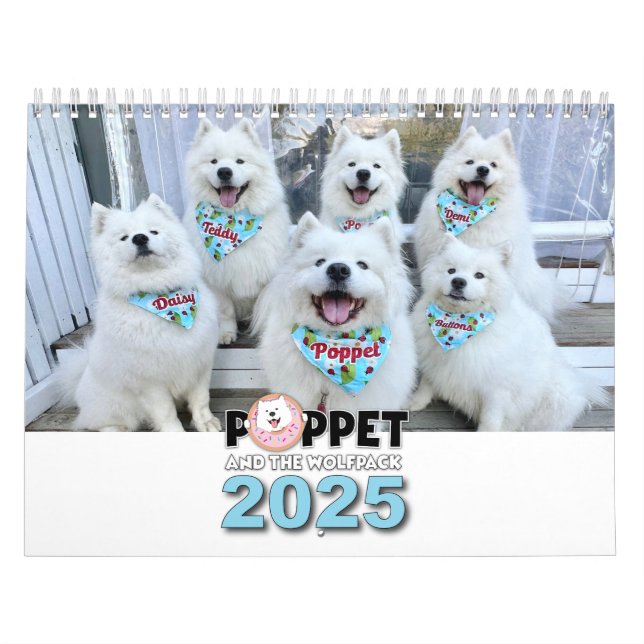 Poppet e o Calendário de Páginas do Wolfpack 2 (Capa)