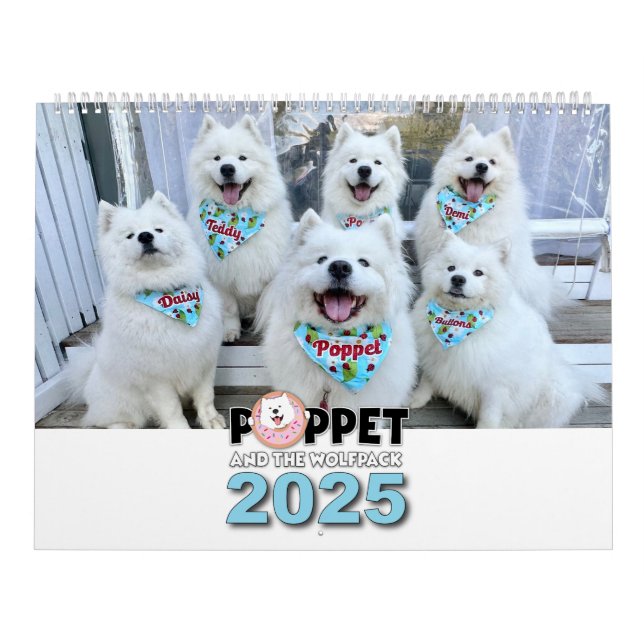 Poppet e o Calendário de Páginas do Wolfpack 2 (Capa)