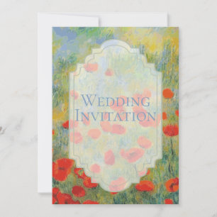 Poppies - Convite para Casamento
