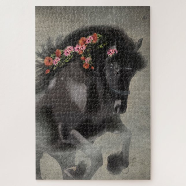 Poppies e Frísia - Quebra-cabeça (Vertical)