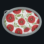 Poppy alegre Flores de Verão<br><div class="desc">Flores Poppy florescendo alegremente primavera e vetor de verão repetem sem descontinuidades a ilustração de padrão de têxtil/tecido. Direitos autorais originais de arte gráfica BluedarkArt The ChameleonArt.</div>