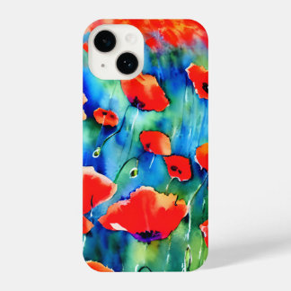 Poppy Campo I-Phone 14 Caso