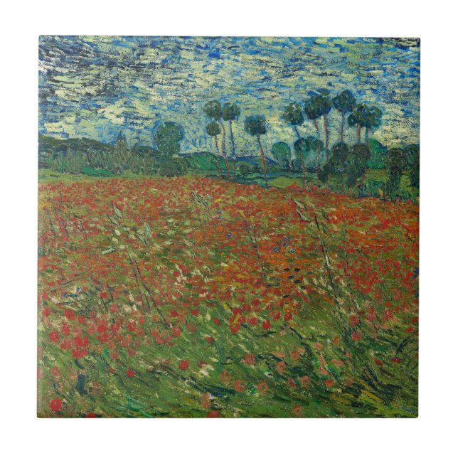 Poppy Field - Vincent van Gogh (Frente)