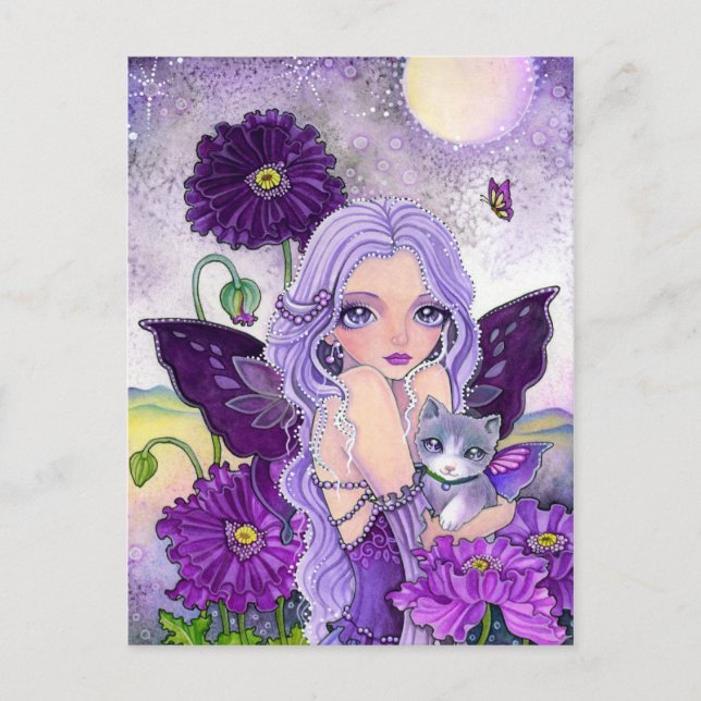 Poppy Night Adventure - Cartão postal (Frente)