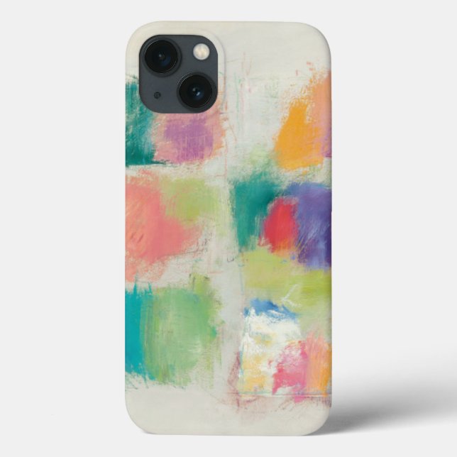 Popsicles Horizontal Stone Abstract Print (Verso)