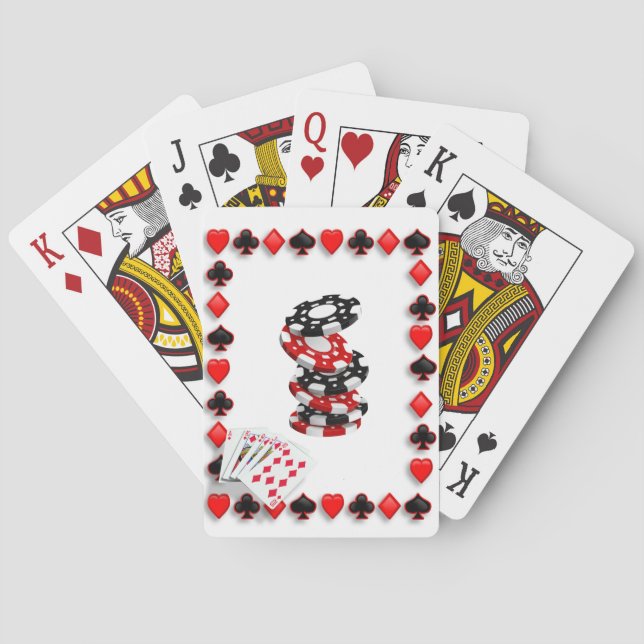 Pôquer para todos? Cartas de Baralho (Verso)